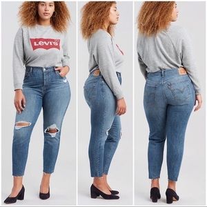 LEVIS WEDGIE SKINNY JEANS